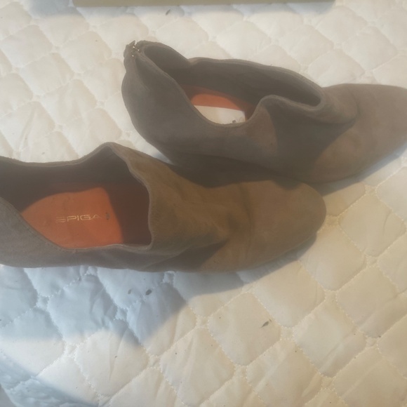 Via Spiga - Suede Wedge Bootie - Size 11 - Picture 2 of 6